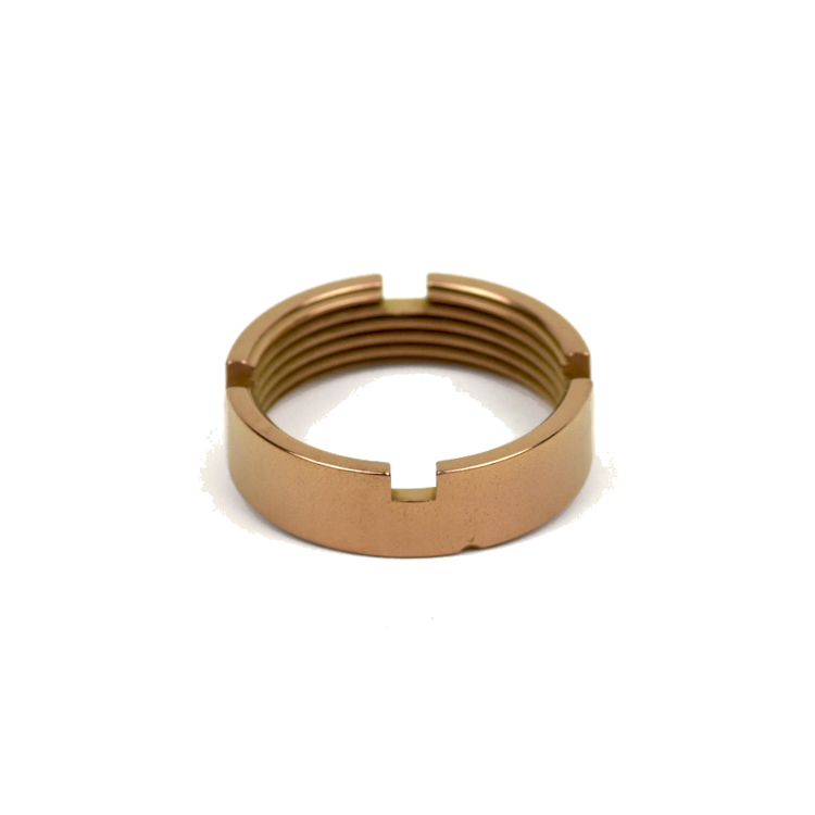 Aero Castle Nut Polished Copper ZrCN