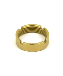 Aero Castle Nut Polished Gold TiN
