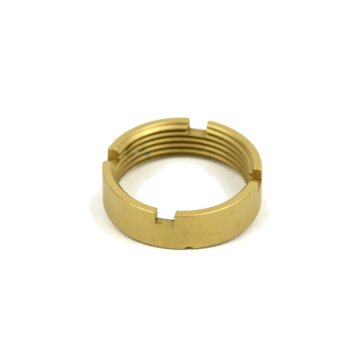 Aero Castle Nut Satin Gold TiN
