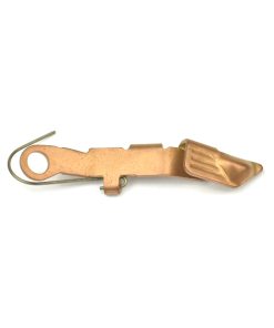 Glock OEM Extended Slide Release Satin Copper