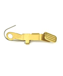 Glock OEM Slide Release Polished Gold TiN