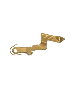 Glock Kagwerks Gen3 Gen4 Extended Slide Release Satin Gold TiN