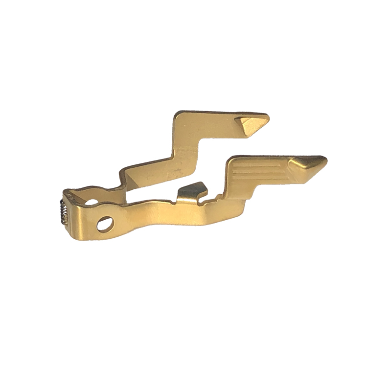 Glock Kagwerks Gen5 Extended Slide Release Satin Gold TiN