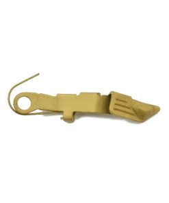 Glock OEM Extended Slide Release Satin Gold TiN