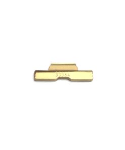 Glock OEM G43 Slide Lock Polished Gold TiN
