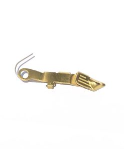 Glock OEM Extended Slide Release Polished Gold TiN