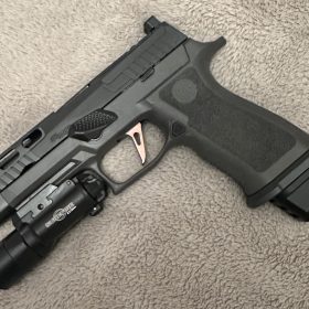 Polished Rose Trigger Sig P320
