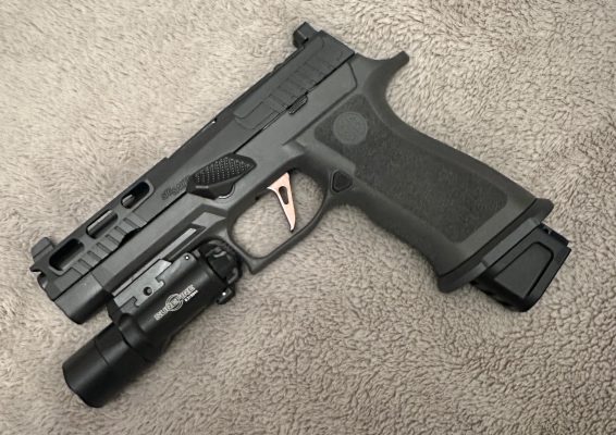 Polished Rose Trigger Sig P320