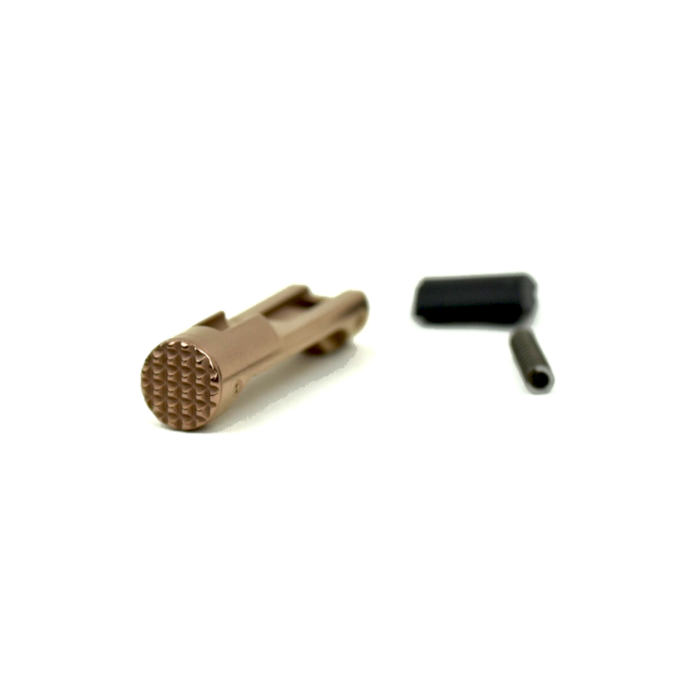 P320 AXG Mag Release Polished Rose