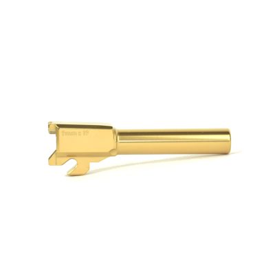 OEM Polished Gold P320 Barrel 9mm 3.9 TiN