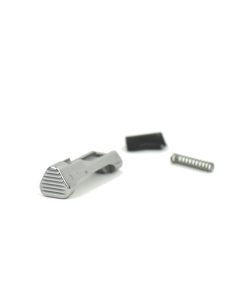 OEM P320 Mag Release Polished Silver