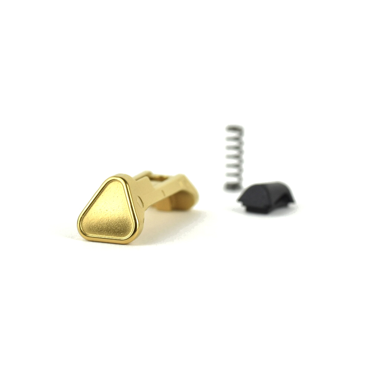 Sig Sauer P365 Magazine Release Polished Gold TiN