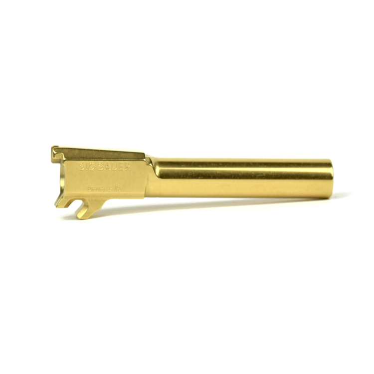 Sig Sauer OEM Polished Gold P365 XL Barrel 9mm 3.7in TiN