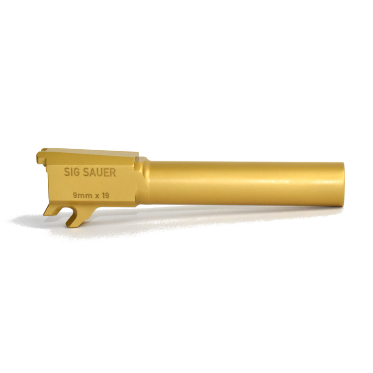 Sig Sauer OEM P365 XL Barrel 9mm 3.7in Satin Gold TiN