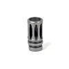 Aero A2 Bird Cage Flash Hider AR15 Polished Silver CrN