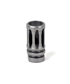 Aero A2 Bird Cage Flash Hider AR15 Polished Silver CrN