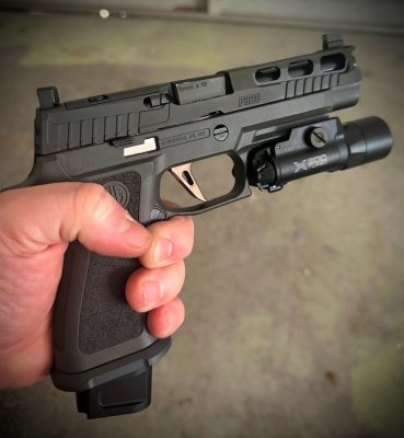 Sig P320 Rose Trigger